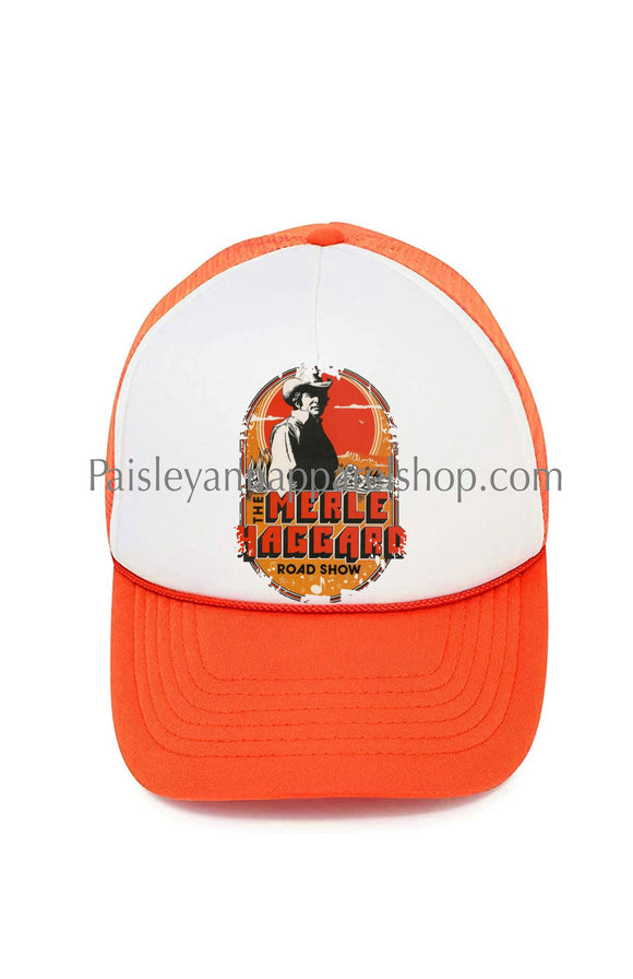 Merle Haggard trucker hat