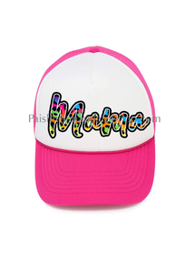 Mama Lisa frank trucker hat