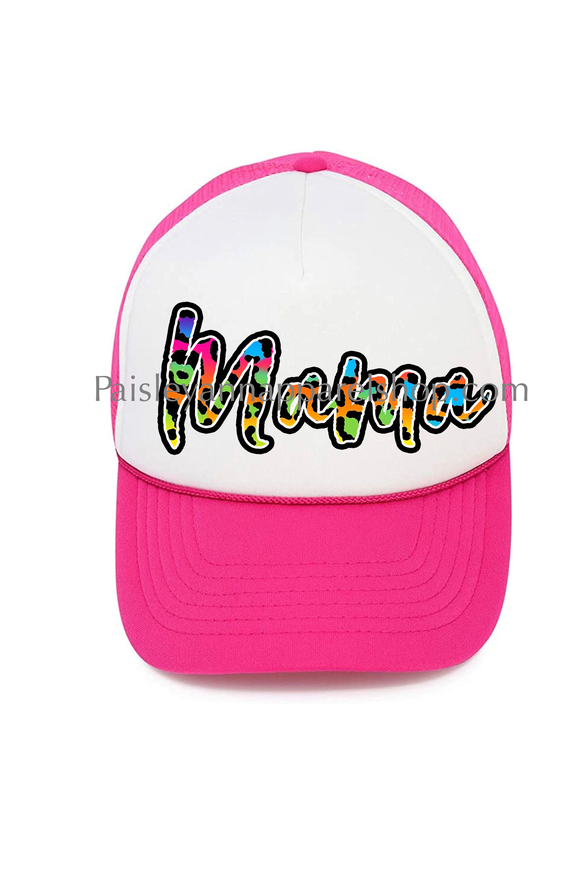 Mama Lisa frank trucker hat