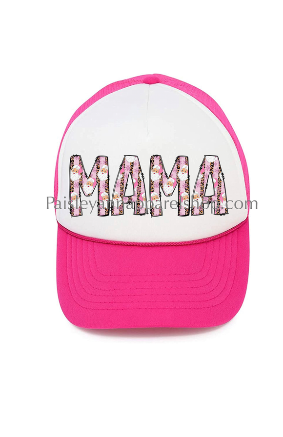 Mama Santa trucker hat