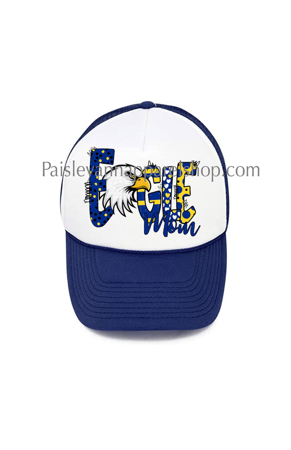 Eagle mom trucker hat