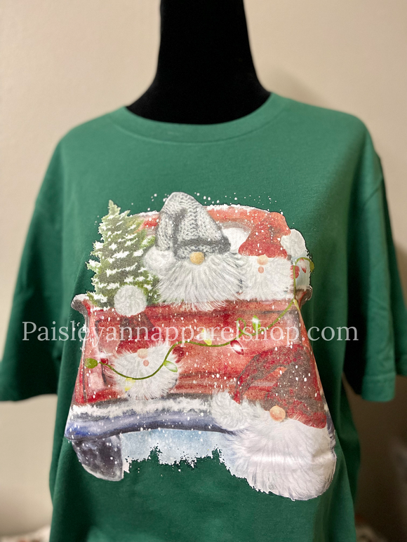 Christmas gnome truck RTS size L