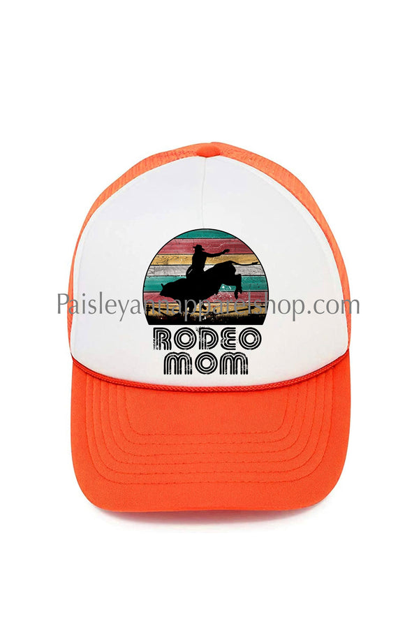 Rodeo mom trucker hat