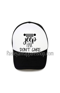 Jeep hair don’t care trucker hat