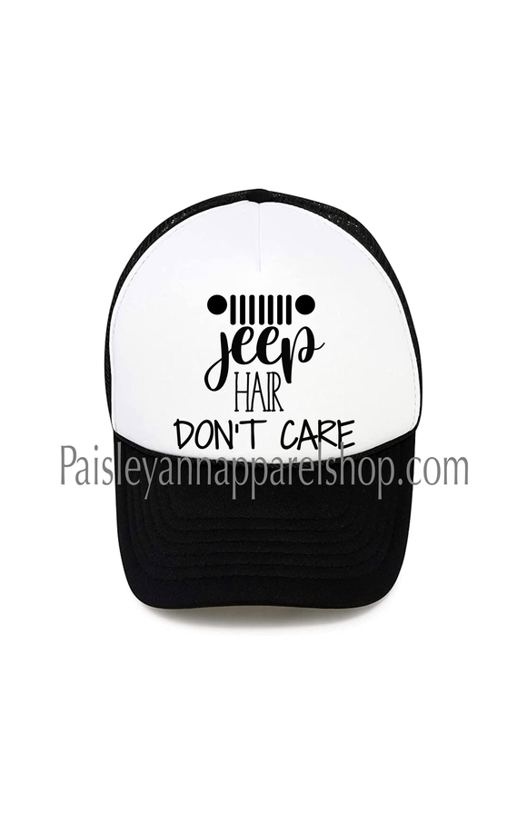 Jeep hair don’t care trucker hat