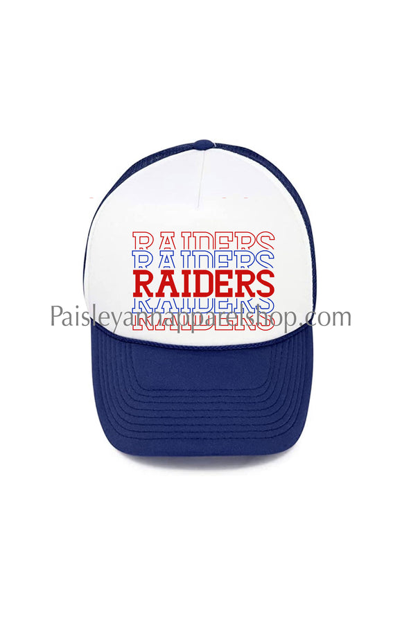 Raiders trucker hat