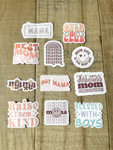 11 Boy mom stickers