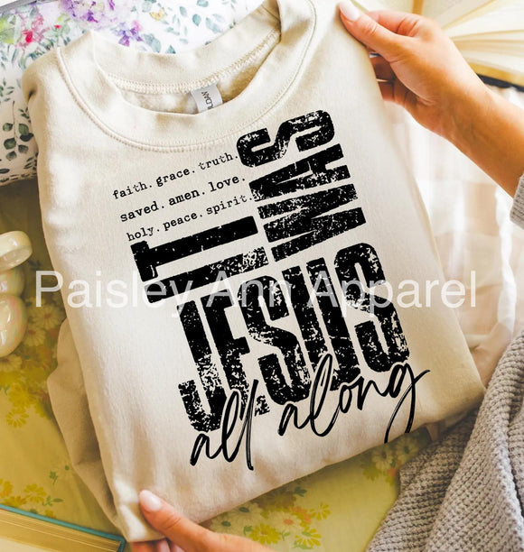 It was Jesus sweatshirt