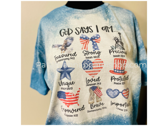 God says I am Patriotic