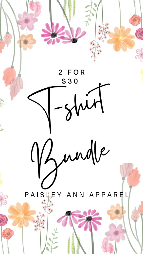 2 for $30 bundle grab bag T shirts