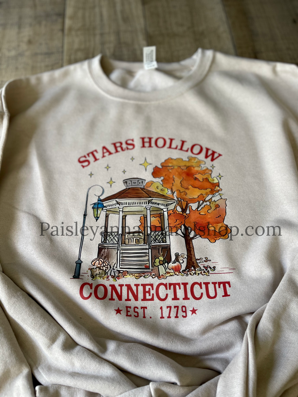 Stars hollow autumn festival sweatshirt