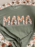 Mama boho floral tee
