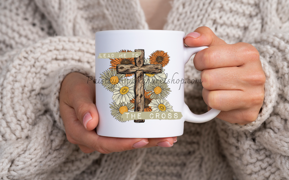 Lead Me to The Cross Ceramic Mug