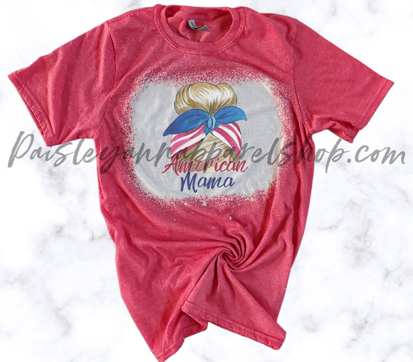 American Mama Blonde Bun