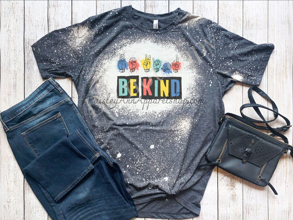 Be Kind ASL colors