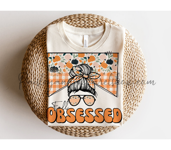 Fall Obsessed pumpkin
