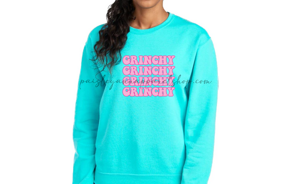 grinch stacked sweatshirt