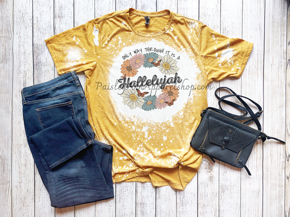 Only Way Through it is a Hallalujah