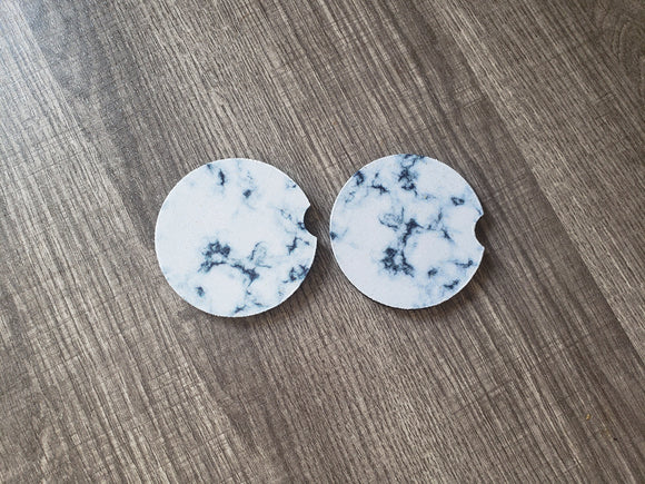 Marble car coasters