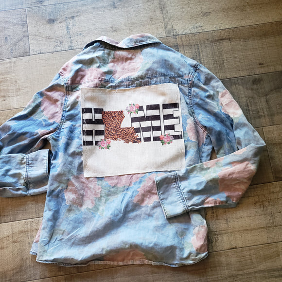 Medium Home louisiana rose denim