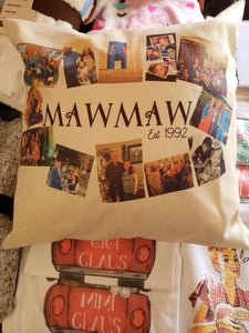 Picture pillow CASE