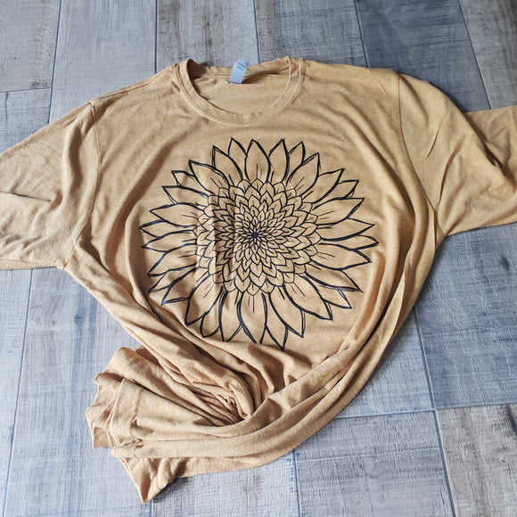 Sunflower SCREEN PRINT shirt