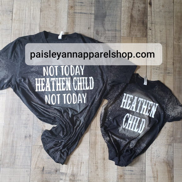 Heathen child- SCREEN PRINT