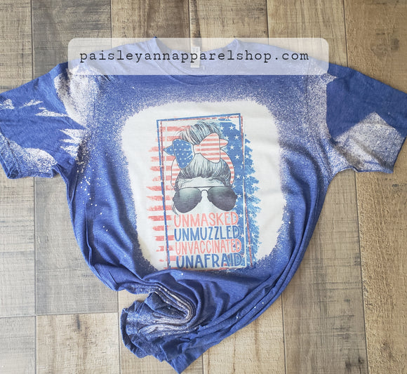 Unmasked unmuzzled unvaccinated unafraid on royal distressed