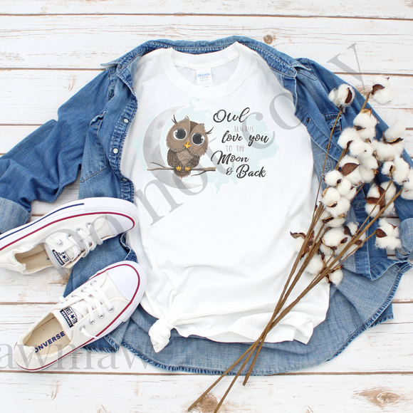 Owl always love you to the moon and back