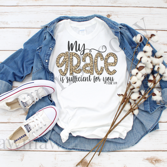 My grace is sufficient for you