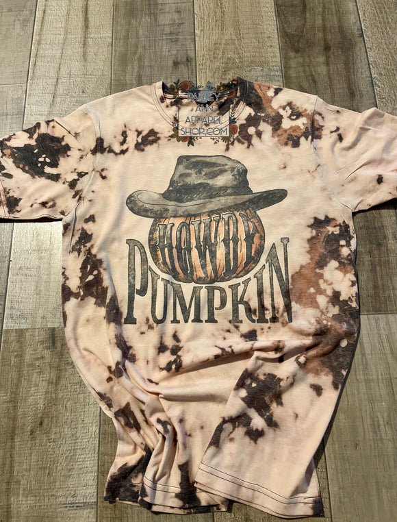 Howdy Pumpkin fall Tee