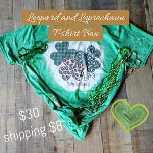 St. Patrick's day T shirt box-  Tee shirt Box- EXCLUSIVE!