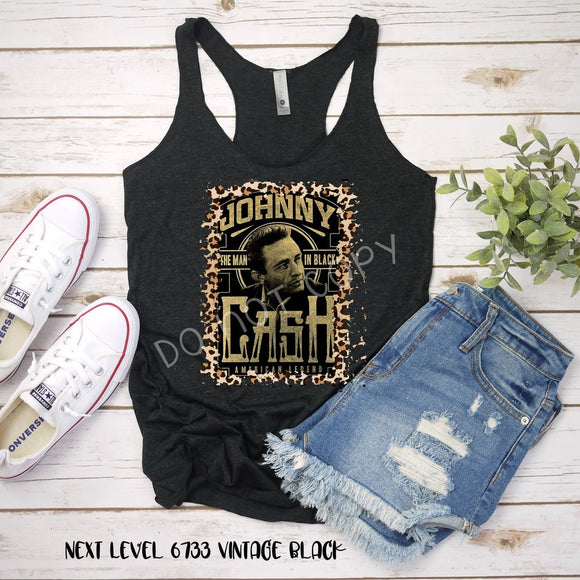 Johnny Cash SCREEN PRINT tank