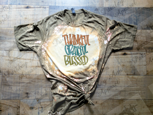 Thankful grateful blessed