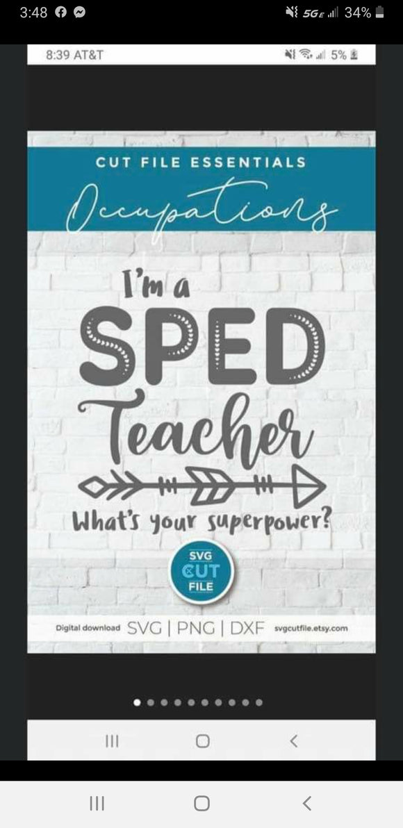 Im a Sped teacher