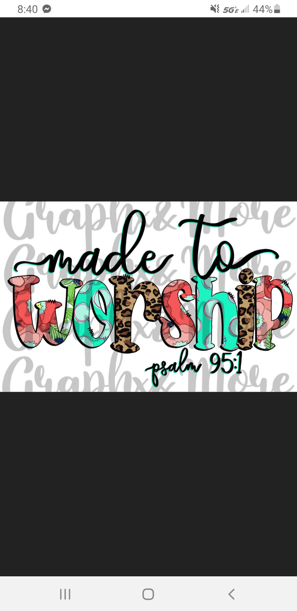 Made to worship tahiti