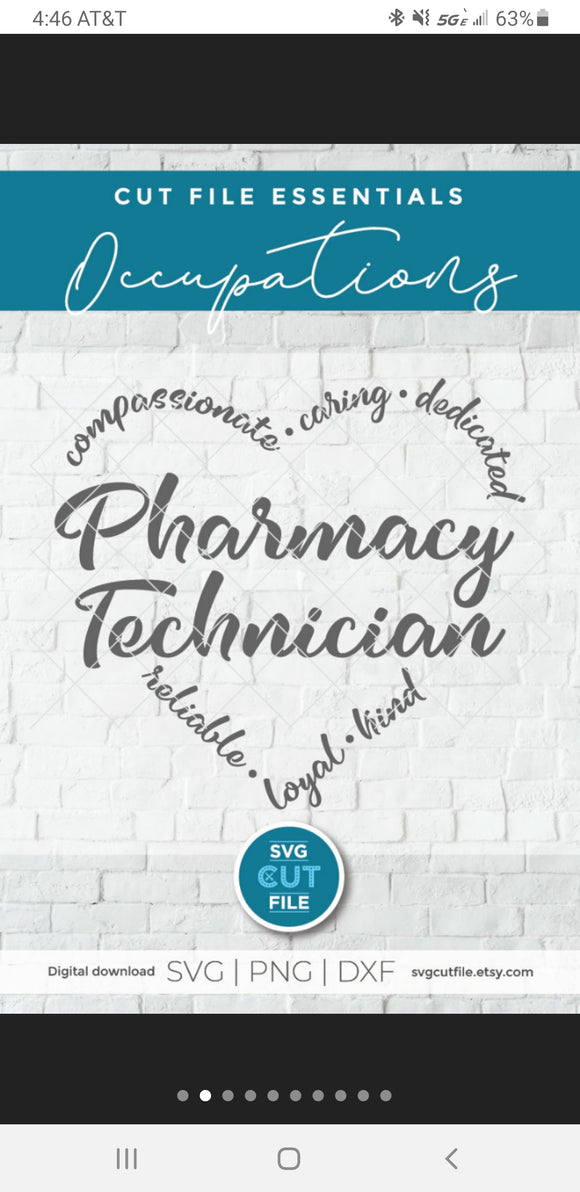 Pharmacy Tech heart
