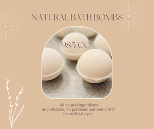 Natural Bath Bombs
