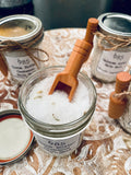 Bath salt with scoop 8 oz
